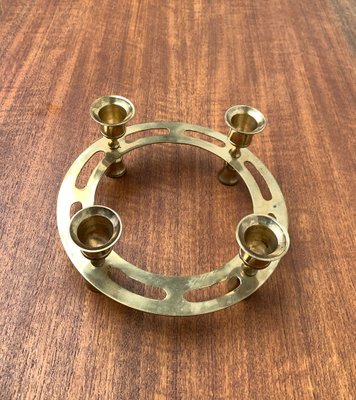 Vintage Brass Candleholder-UAH-1189910