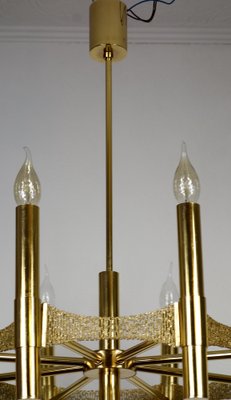 Vintage Brass Chandelier, 1970s-NGU-1731939