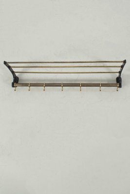 Vintage Brass Coat Rack-OKG-1719072