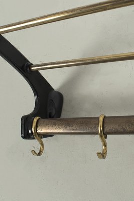 Vintage Brass Coat Rack-OKG-1719072