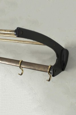 Vintage Brass Coat Rack-OKG-1719072