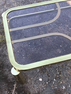 Vintage Brass Coffee Table, 1970s-OXJ-869237