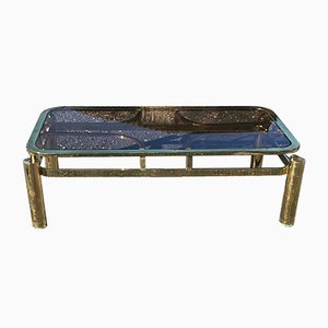 Vintage Brass Coffee Table, 1970s-OXJ-869237