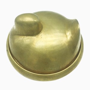 Vintage Brass Duck-Shaped Box, 1970s-YUW-676409