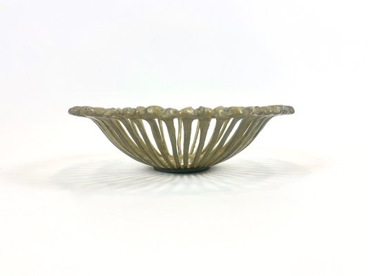 Vintage Brass Fruit Bowl from Klosterneuburger Kunstwerk, 1950s-ZCY-2041385