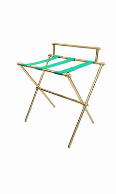 Vintage Brass Luggage Rack-WFI-1772648