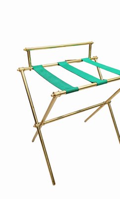 Vintage Brass Luggage Rack-WFI-1772648