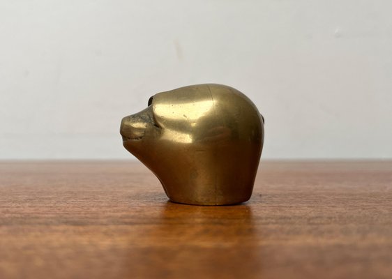 Vintage Brass Pig Figurine from Gallo, 1970s-UAH-2020665