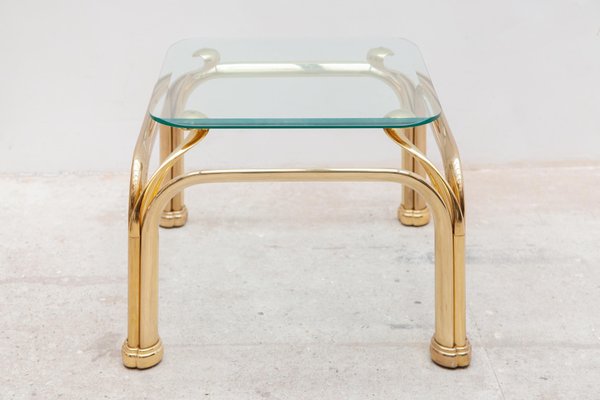 Vintage Brass Side Tables with Abstract Swan Neck, Set of 2-KL-1092496