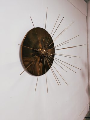 Vintage Brass Sputnik Ceiling Lamp-QLH-883413