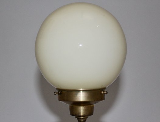 Vintage Brass Table Lamp, 1950s-NB-748654