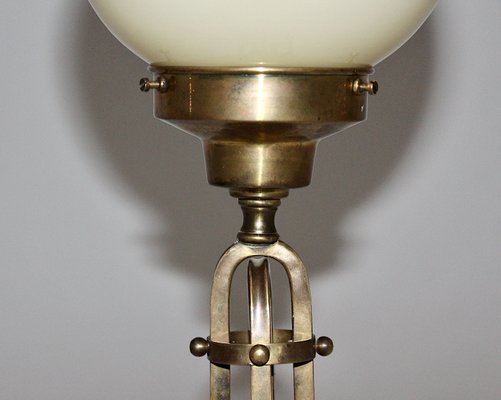 Vintage Brass Table Lamp, 1950s-NB-748654