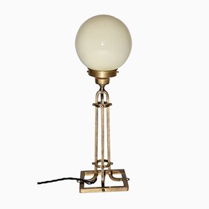 Vintage Brass Table Lamp, 1950s-NB-748654