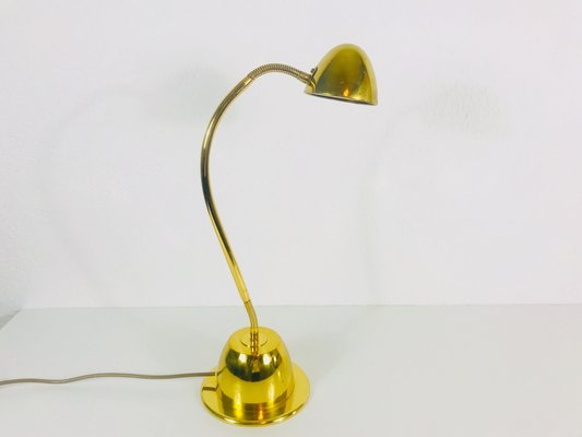 Vintage Brass Table Lamp by Schröder Leuchten-PUK-555452