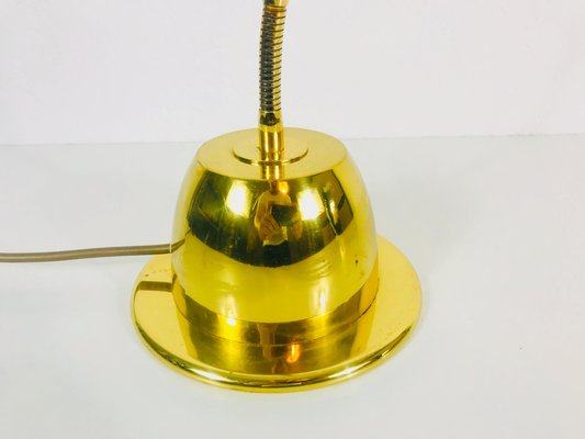 Vintage Brass Table Lamp by Schröder Leuchten-PUK-555452