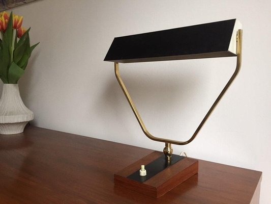 Vintage Brass Table Lamp from Kaiser Idell, 1950s-WSA-831372