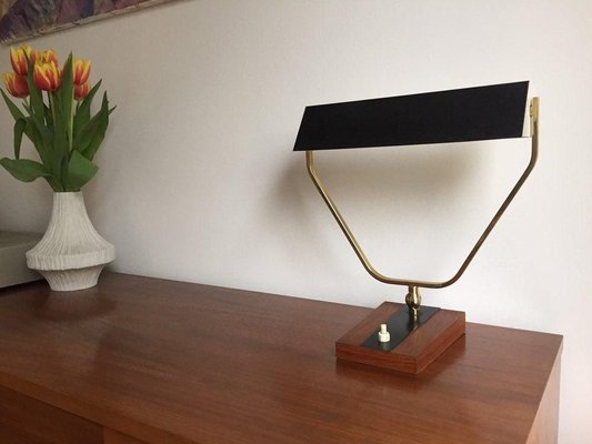 Vintage Brass Table Lamp from Kaiser Idell, 1950s-WSA-831372