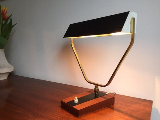 Vintage Brass Table Lamp from Kaiser Idell, 1950s-WSA-831372