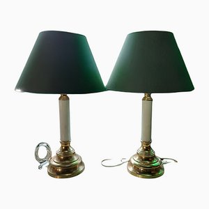 Vintage Brass Table Lamps, Set of 2-TCS-1094802