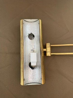 Vintage Brass Wall Light, 1970s-IJR-1183059