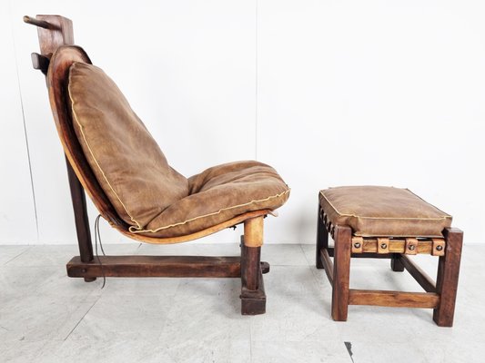 Vintage Brazilian Lounge Chairs, 1960s, Set of 2-IRH-1307036