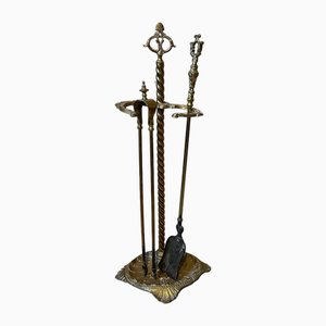 Vintage Bronze Chimney Servant-BFK-1773259