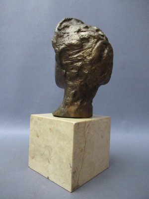 Vintage Bronze Olimpia Alessandra Statue by Domenico Purificato, 1950s-PWG-2041312