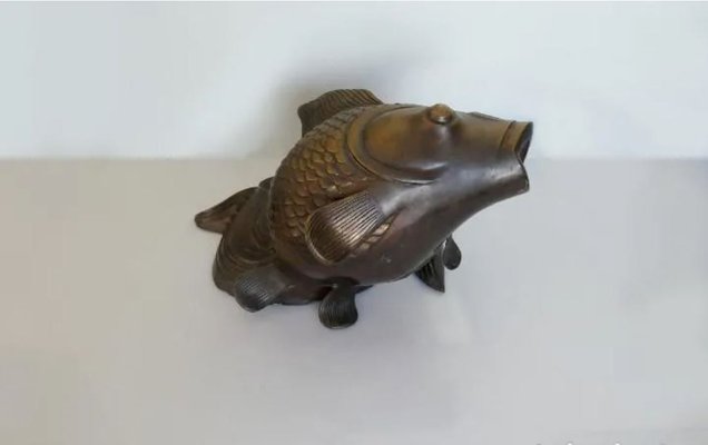 Vintage Bronze Sculpture from Pez Guerrero Goldfish-JJT-766538