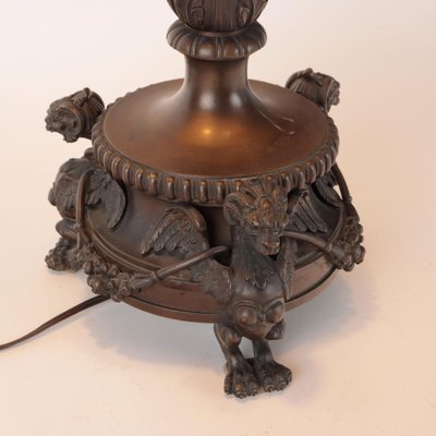 Vintage Bronze Table Lamp-VMM-1791038