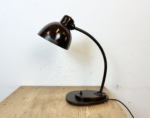 Vintage Brown Adjustable Table Lamp, 1960s-CGF-1747335