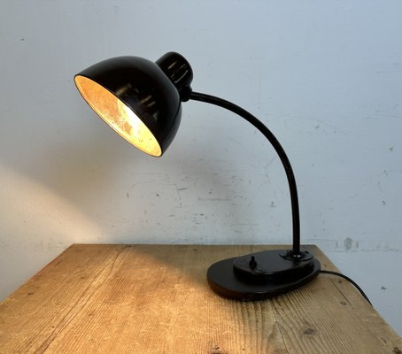 Vintage Brown Adjustable Table Lamp, 1960s-CGF-1747335