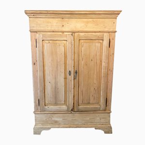 Vintage Brown Fir Cupboard-WWE-2023399