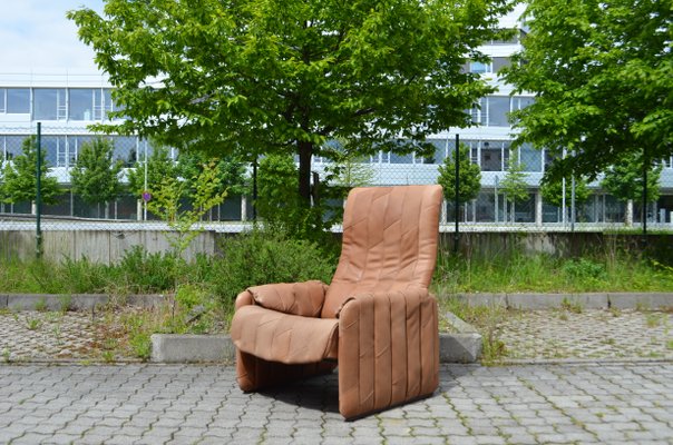 Vintage Brown Leather Armchair From De Sede-UF-963312