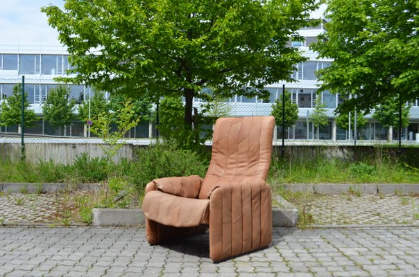 Vintage Brown Leather Armchair From De Sede-UF-963312