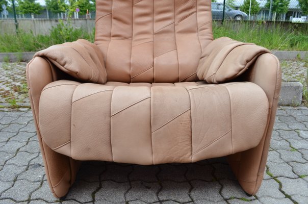 Vintage Brown Leather Armchair From De Sede-UF-963312