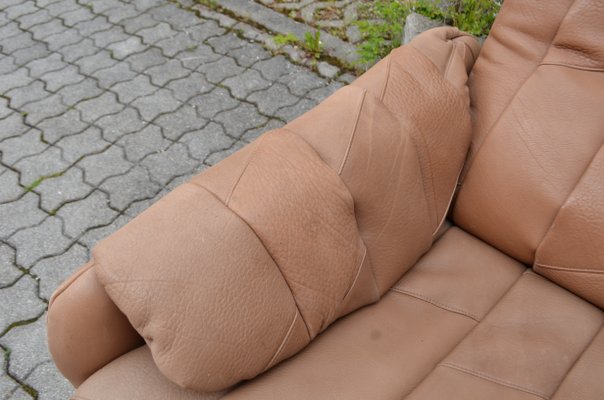 Vintage Brown Leather Armchair From De Sede-UF-963312