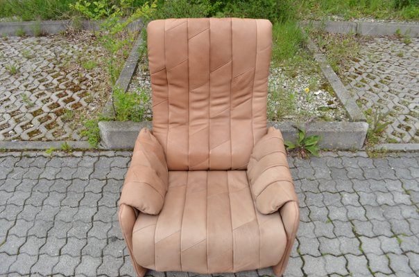 Vintage Brown Leather Armchair From De Sede-UF-963312