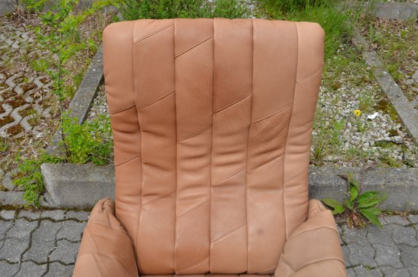 Vintage Brown Leather Armchair From De Sede-UF-963312