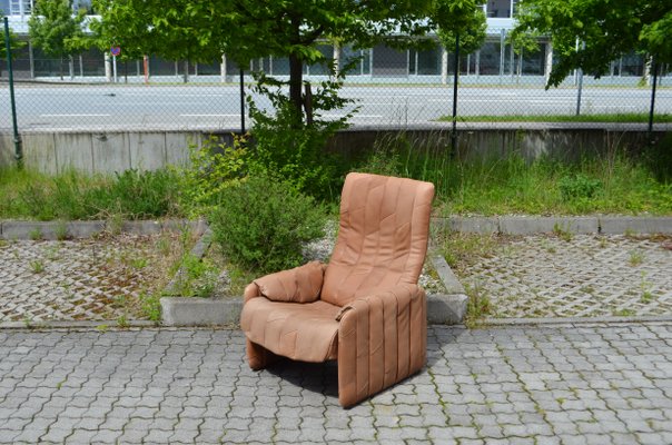 Vintage Brown Leather Armchair From De Sede-UF-963312