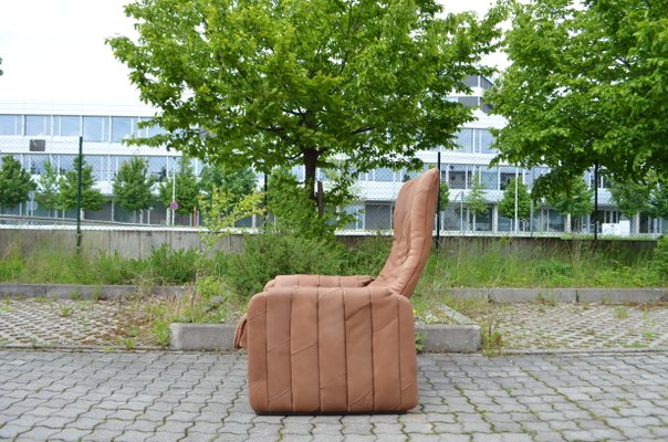 Vintage Brown Leather Armchair From De Sede-UF-963312