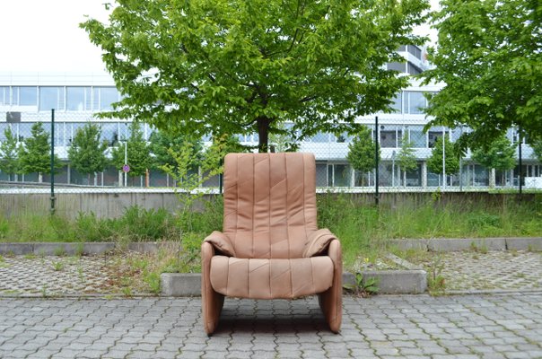 Vintage Brown Leather Armchair From De Sede-UF-963312