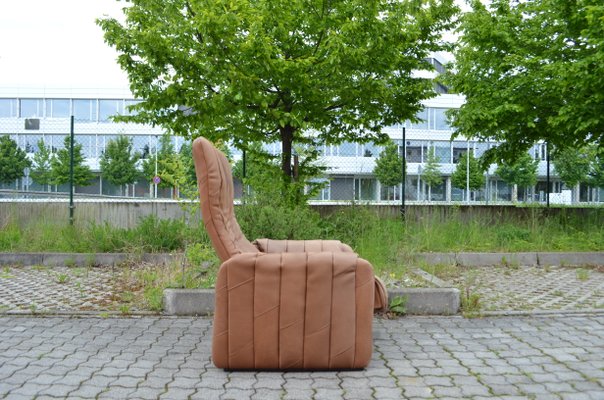 Vintage Brown Leather Armchair From De Sede-UF-963312