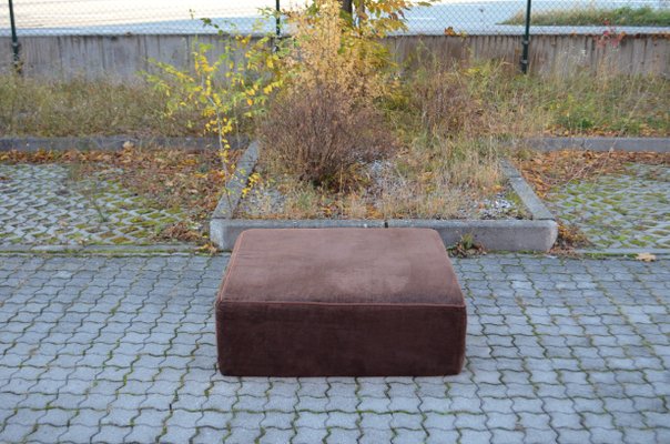 Vintage Brown Modular Sofa, 1970s, Set of 6-UF-1255549