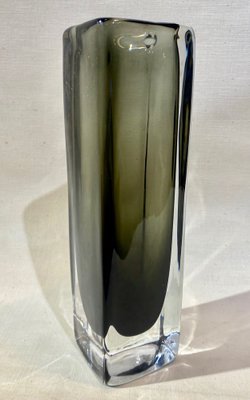 Vintage Brown Murano Vase-ROJ-1312001