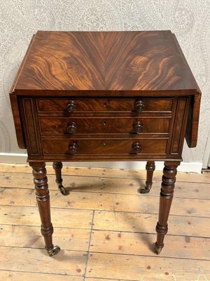 Vintage Brown Pembroke Table-CUP-1752724