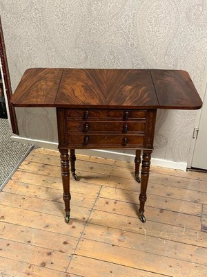 Vintage Brown Pembroke Table-CUP-1752724