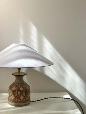 Vintage Brown Stoneware Table Lamp from Bitossi, 1960s-ARN-678931