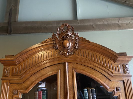 Vintage Brown Walnut Cabinet, 1880s-GTG-1806512