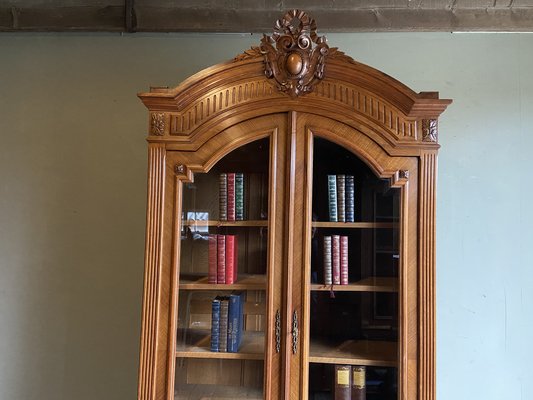 Vintage Brown Walnut Cabinet, 1880s-GTG-1806512