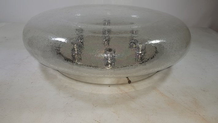 Vintage Bubble Glass Ceiling Lamp from Glashütte Limburg-YFS-602945